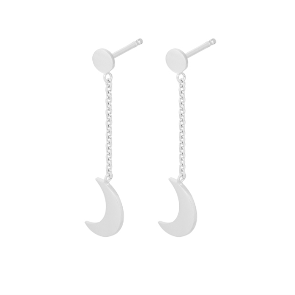 Pernille Corydon Lunar Earchains 33 mm hos parfumerihamoghende.dk