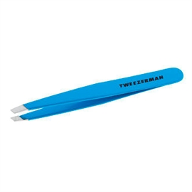 Tweezerman Slant Tweezer - Blue Jewel hos parfumerihamoghende.dk 