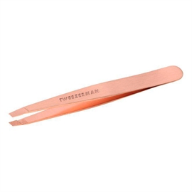 Tweezerman Slant Tweezer - Rose Gold hos parfumerihamoghende.dk 