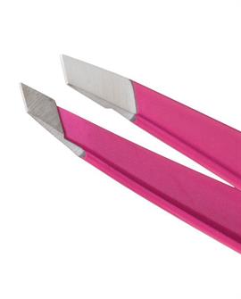 Tweezerman Slant Tweezer - Pretty in Pink hos parfumerihamoghende.dk 