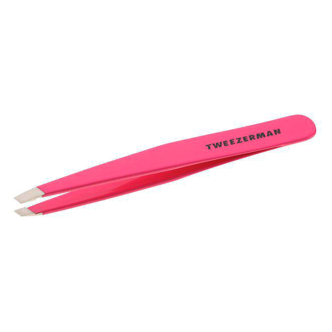 Tweezerman Slant Tweezer - Pretty in Pink hos parfumerihamoghende.dk 