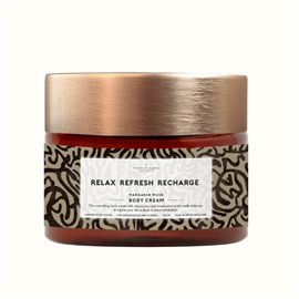 The Gift Label Relax, Refresh, Recharge - Body Creme 250 ml hos parfumerihamoghende.dk 