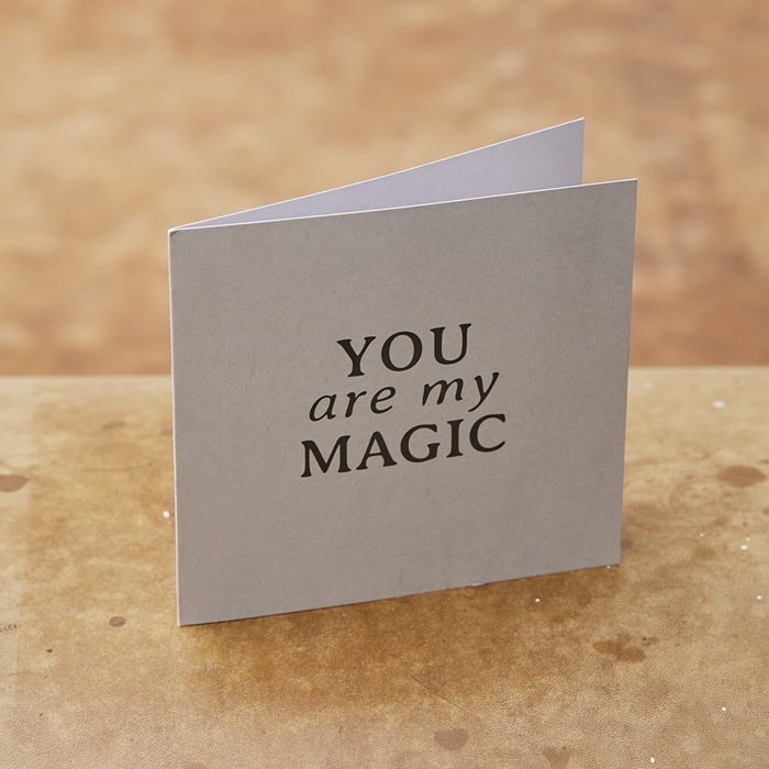 Monday Sunday - Card You Are My Magic i parfumerihamoghende.dk