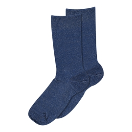 Mp denmark - Pernille Glitter Socks 37/39 - Storm Cloud