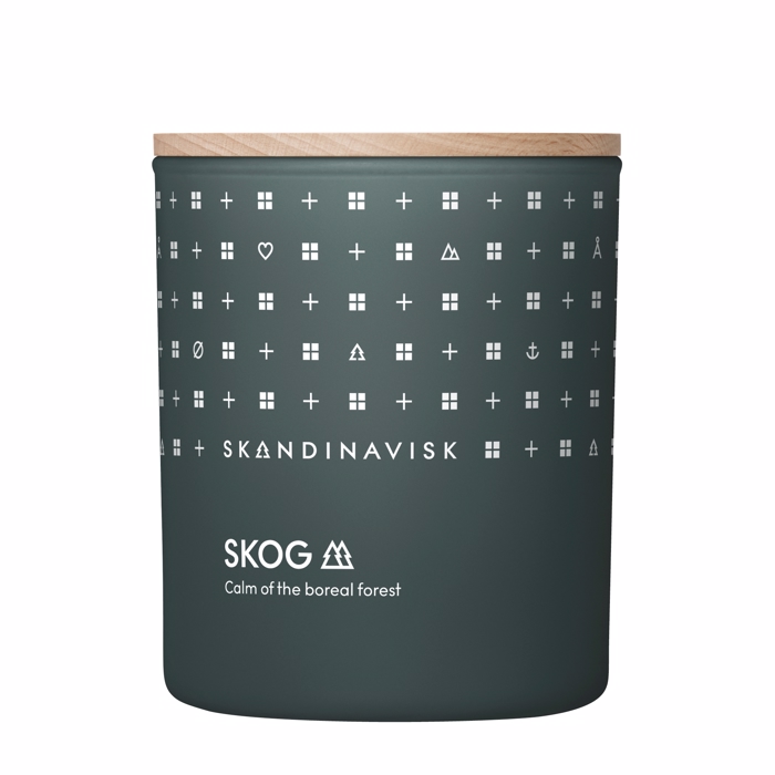 Skandinavisk - Skog Scented Candle - 200 gr i parfumerihamoghende.dk