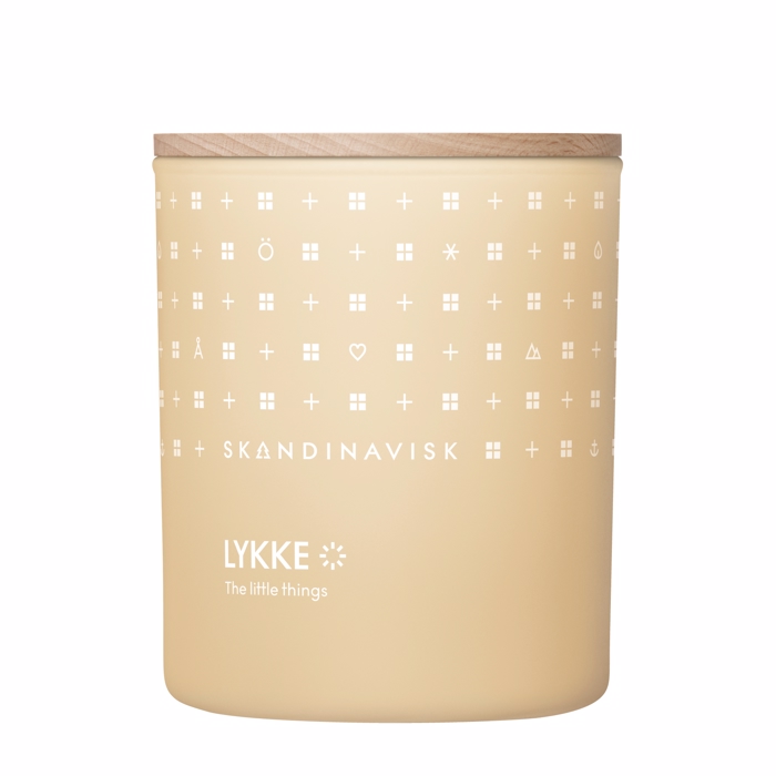 Skandinavisk - Lykke Scented Candle - 200 gr i parfumerihamoghende.dk