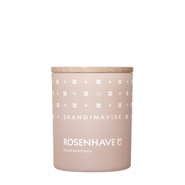 Skandinavisk - Rosenhave Scented Candle - Lille o parfumerihamoghende.dk