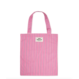 Mads Nørgaard Sacky Atoma Bag - White Alyssum/Pink Glow hos parfumerihamoghende.dk 