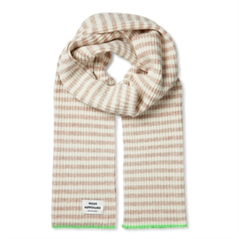 Mads Nørgaard Grafenau Scarf - Creme Brulee/Winter White hos parfumerihamoghende.dk 