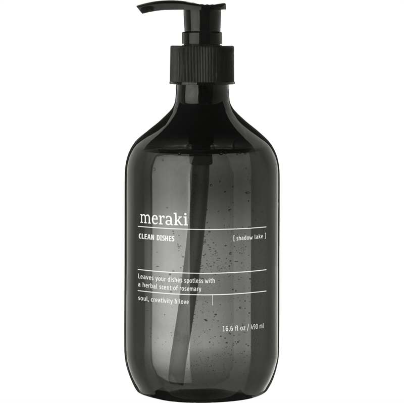 Meraki Opvaskemiddel Shadow Lake 490 ml  hos parfumerihamoghende.dk 