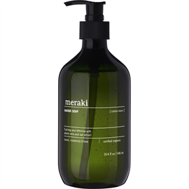 Meraki Håndsæbe Cotton Haze 490 ml hos parfumerihamoghende.dk 