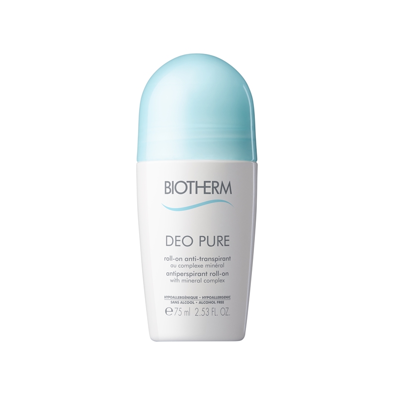 Biotherm - Deo Pure Roll-On - 75 ml hos parfumerihamoghende.dk 