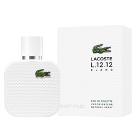 Lacoste L.12.12 Blanc Edt 50 ml hos parfumerihamoghende.dk 