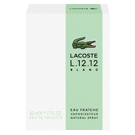 Lacoste L.12.12.Blanc Eau Fraiche Edt 50 ml  hos parfumerihamoghende.dk 