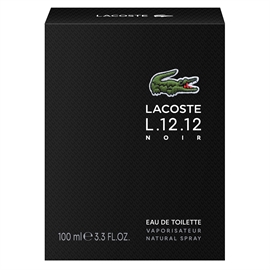 Lacoste L.12.12 Black 100 ml edt hos parfumerihamoghende.dk 