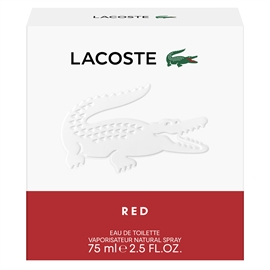 Lacoste Red 75 ml edt hos parfumerihamoghende.dk 