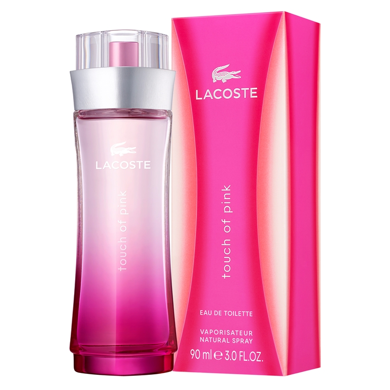 Lacoste Touch Of Pink 90 ml edt hos parfumerihamoghende.dk 