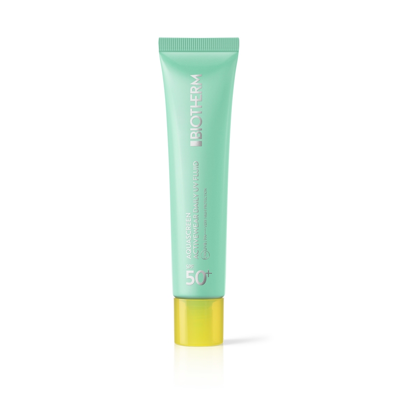 Biotherm Aquascreen Activewear Daily UV Fluid Spf 50 50 ml  hos parfumerihamoghende.dk 