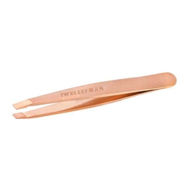 Tweezerman Retail Mini Slant Pincetter Rosaguld hos parfumerihamoghende.dk 