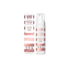 James Read Rose Glow Bronzing Mousse 200 ml hos parfumerihamoghende.dk 