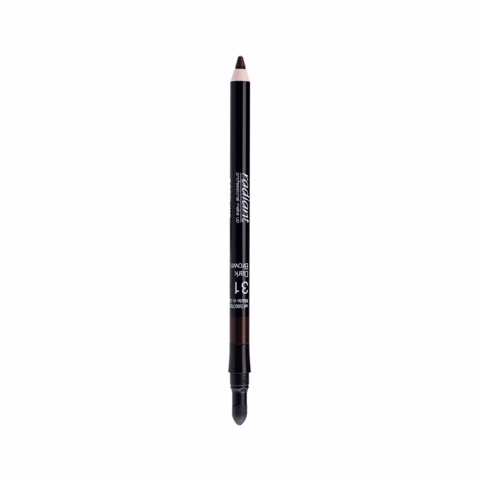 Radiant - Softline Waterproof Eye Pencil 31 Smoky Dark Brown  i prfumerihamoghende.dk