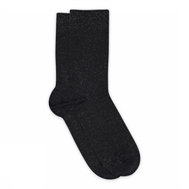 MP Denmark Pernille Glitter Socks - Navy 37/39 hos parfumerihamoghende.dk 