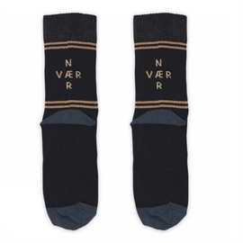 MP Denmark Gunnvar Socks - Navy 40/42 hos parfumerihamoghende.dk 