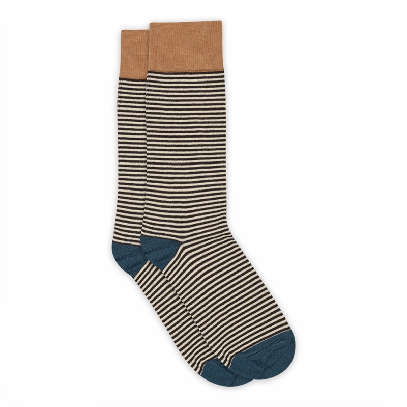 MP Denmark Gerda Long Socks - Dark Brown 37/39 hos parfumerihamoghende.dk 