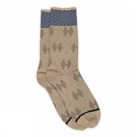 MP Denmark Flora Glitter Socks - Golden Tan 37/39 hos parfumerihamoghende.dk 