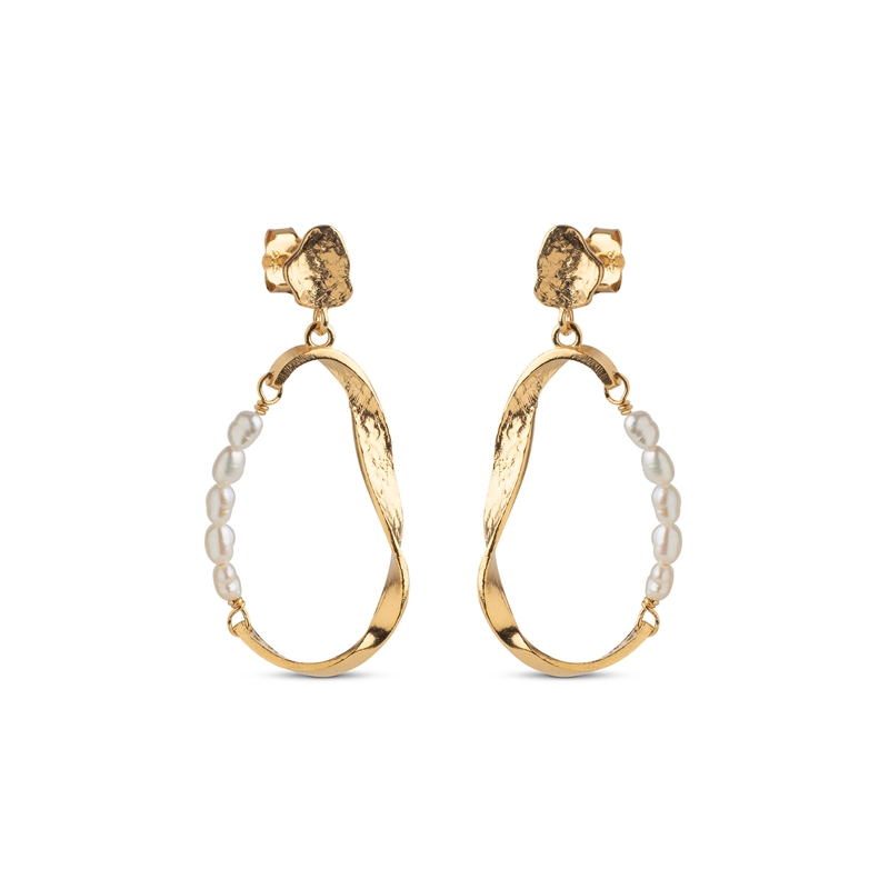ENAMEL Copenhagen Earring Aloma Pearl Small hos parfumerihamoghende.dk 