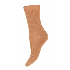 mp Denmark - Vicky Viscose Rib Socks 40/42 - Maple Sugar hos parfumerihamoghende.dk 