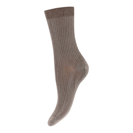 mp Denmark - Vicky Viscose Rib Socks 40/42 hos parfumerihamoghende.dk 