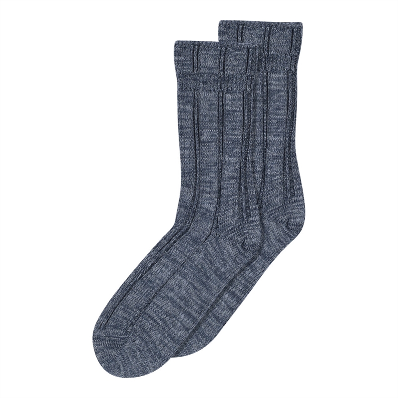 Mp Denmark Be Socks 40/42 - Dark Denim Melange hos parfumerihamoghende.dk 