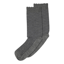 Mp Denmark Grace Socks 40/42 - Medium Grey Melange hos parfumerihamoghende.dk 