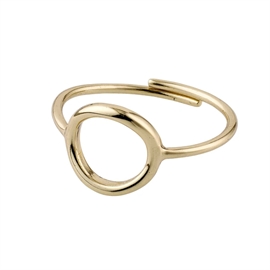 Pilgrim Lulu Guldbelagt Ring