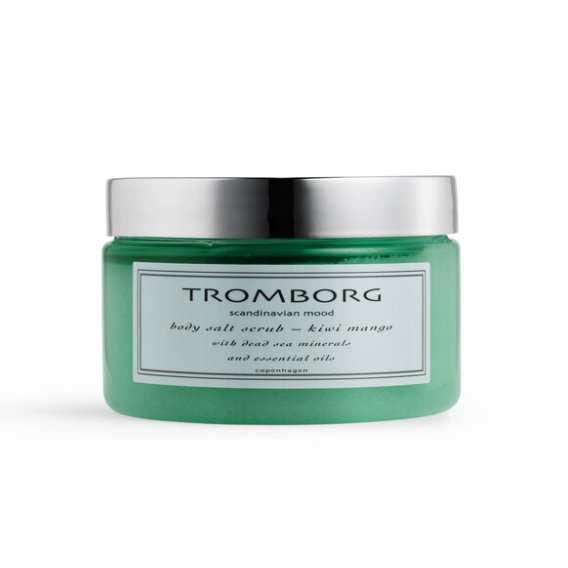 Tromborg Body Salt Scrub Kiwi Mango 350 ml hos parfumerihamoghende.dk 