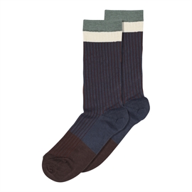 Mp Denmark Paula Socks 40/42 - Navy hos parfumerihamoghende.dk 