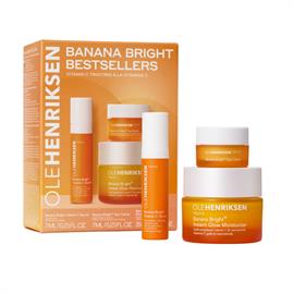 Ole Henriksen Banana Bright + Bestsellers Minisæt hos parfumerihamoghende.dk 