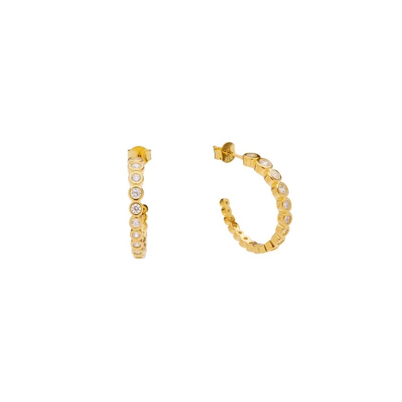 Pico Alba Crystal Studs 