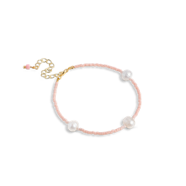 Enamel Copenhagen Petra Bracelet Light Pink hos parfumerihamoghende.dk 