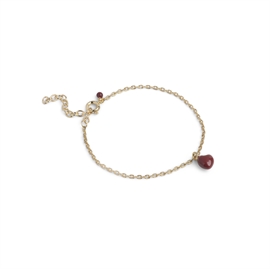 ENAMEL Copenhagen Grand Amore Armbånd Bordeaux hos parfumerihamoghende.dk 