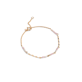 ENAMEL Copenhagen Claire Bracelet - Moonlight, Rose Pink, Light Champagne hos parfumerihamoghende.dk 