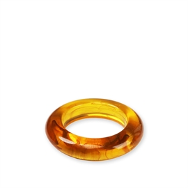 Sistie Aura Chunky Ring Yellow Onesize hos parfumerihamoghende.dk