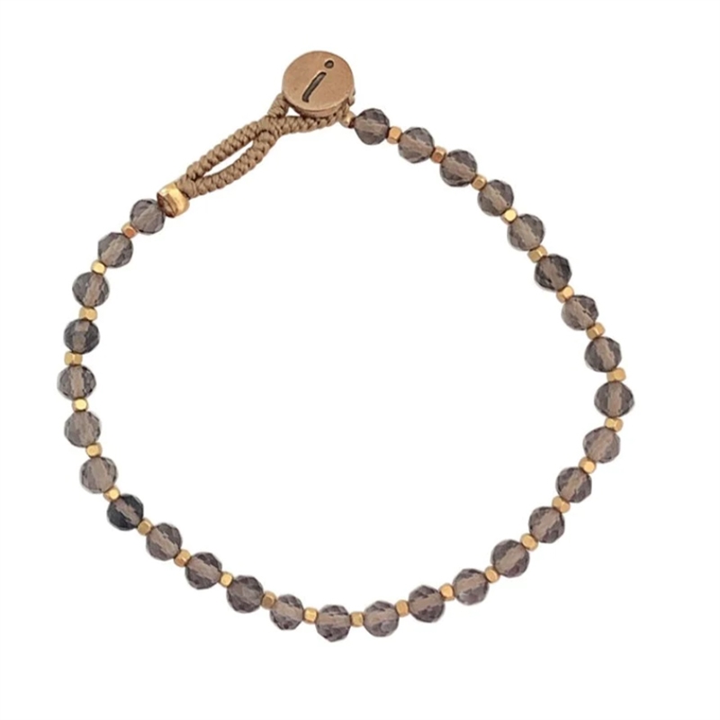 IBU Jewels Bo Round Bracelet Smoky hos parfumerihamoghende.dk 