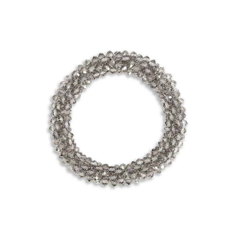 Sui Ava Beaded Hair Elastic - Licorice	