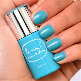 Le Mini Macaron Gel Neglelak - Blue Lagoon hos parfumerihamoghende.dk