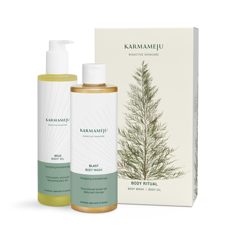 Karmameju Gift Box Body Energizing  hos parfumerihamoghende.dk 
