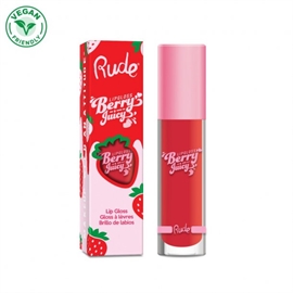 Rude - Berry Juice Lip Gloss - Coral Kiss hos parfumerihamoghende.dk