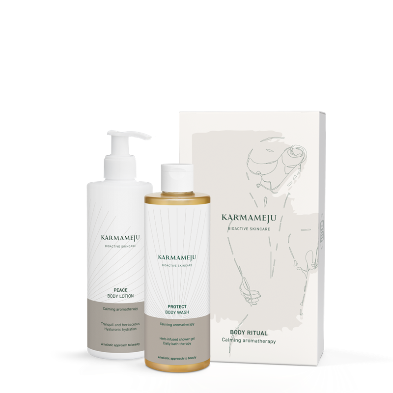 Karmameju Gift Box Body Calming  hos parfumerihamoghende.dk 