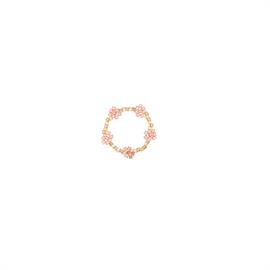 Sui Ava Daisy Ring Medium (51-53) - Pale Pink hos parfumerihamoghende.dk